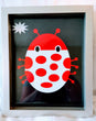 High Contrast Baby Art| Nursery Wall Art| Infant Visual Stimulation| Ladybug - Baby See See 