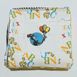 Embroidered Patchwork Flannel & Minky Baby Receiving Blanket - Dr. Seuss ABC's - Baby See See 