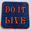 2.5" x 2.5"- 2 Color - 2 Line- Custom Embroidered Name/Text Patch